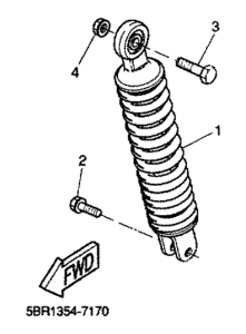YQ50 Задняя подвеска
