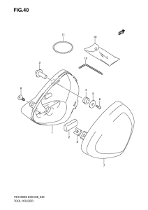VS1400 Держатель для инструментов