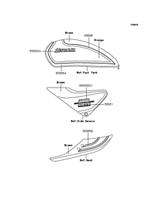 ZR1100 Наклейки
