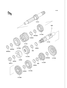 VN750 Трансмиссия