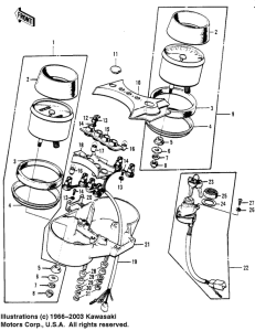  Meters / ignition switch