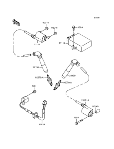 VN800 Катушка зажигания