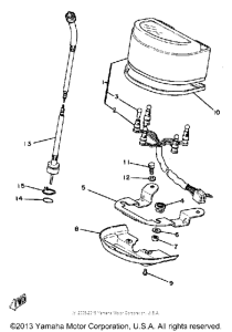 SR250J Спидометр