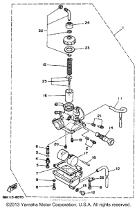 DT50U Карбюратор