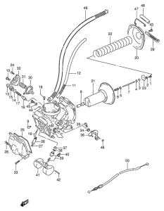 VS600 Carburetor assy