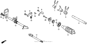 PC800 Вилка переключения передач