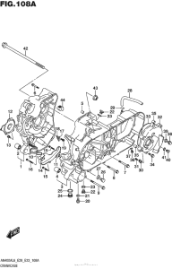 AN400 (ABS) Картер двигателя