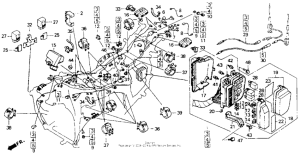 GL1500A Wire harness (a / se)
