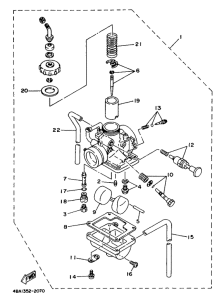 TZR80RR Карбюратор