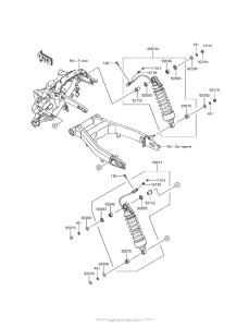 VN1700 Подвеска  /  амортизатор