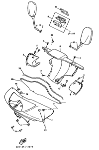 YE80 Обтекатель 1