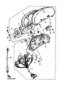 XJ900S Измерительный прибор