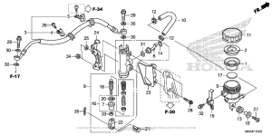  Rear Brake Master Cylinder (1)