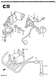 GSX750 Equipo electrico