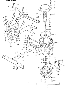 GSX400 Carburetor assy