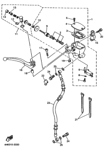 XJ400L ﾌﾛﾝﾄﾏｽﾀｼﾘﾝﾀﾞ