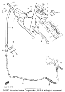 XVZ12DWC Главный тормозной цилиндр