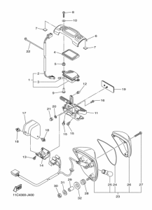 XVS1300A Фонарь