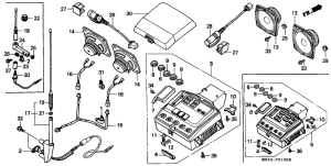 GL1500SE Radio cassette