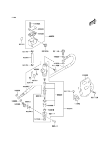 Задний тормозной цилиндр