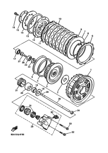 XJR1300 Бендикс