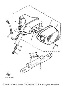XV535TC Фонарь