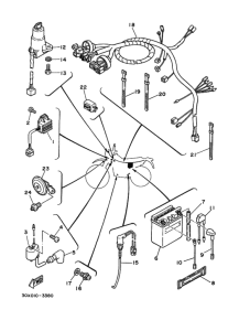 XT250T ｴﾚｸﾄﾘｶﾙ 1