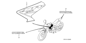 XR80R Label read the manual