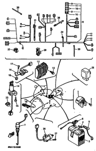 YZF600R YZF600RH Equipo electrico