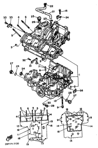  Картер двигателя
