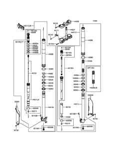  Передняя вилка