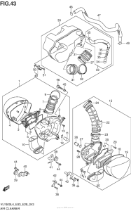 VL1500B Air Cleaner (Vl1500L4 E28)