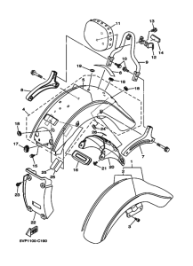 XV1700AT XV17ATS Крыло