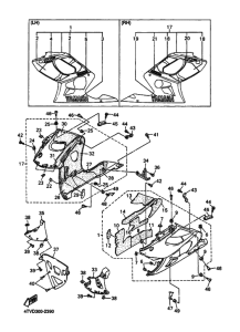 YZF600R Cowling comp