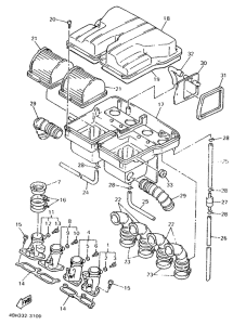 GTS1000 Впускная система