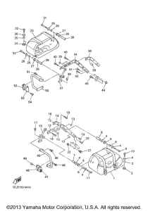 XVZ1300ATM Боковые кофры