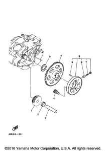 TW200E Стартер