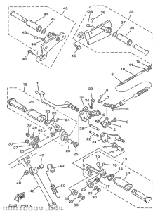 XV250S Stand. footrest