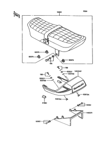 KH125 Сиденье