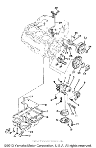 XS850LG Масляный насос