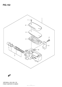 VZR1800Z Front Master Cylinder (Vzr1800L4 E33)