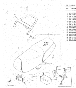 CW50 Selle. porte -bagages