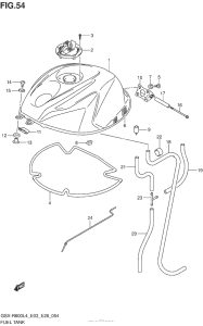 GSX-R600 Fuel Tank (Gsx-R600L4 E03)