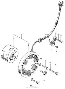 SL350 Alternator + nuetral switch