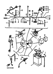 FZR1000 FZR1000F Equipo electrico