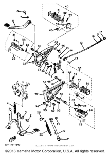 XV920RJ Подножки