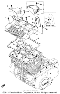TX500 Крышка головки цилиндров