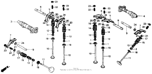 NT650 Распределительный вал