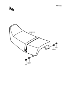 KL250 Сиденье