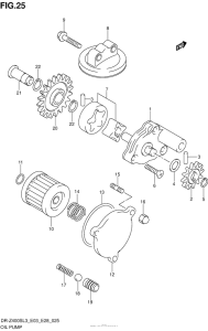  Масляный насос